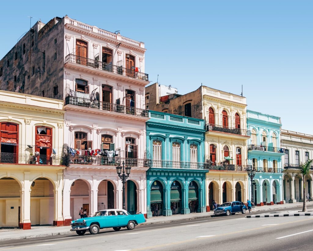 Imagen de edificios de Cuba