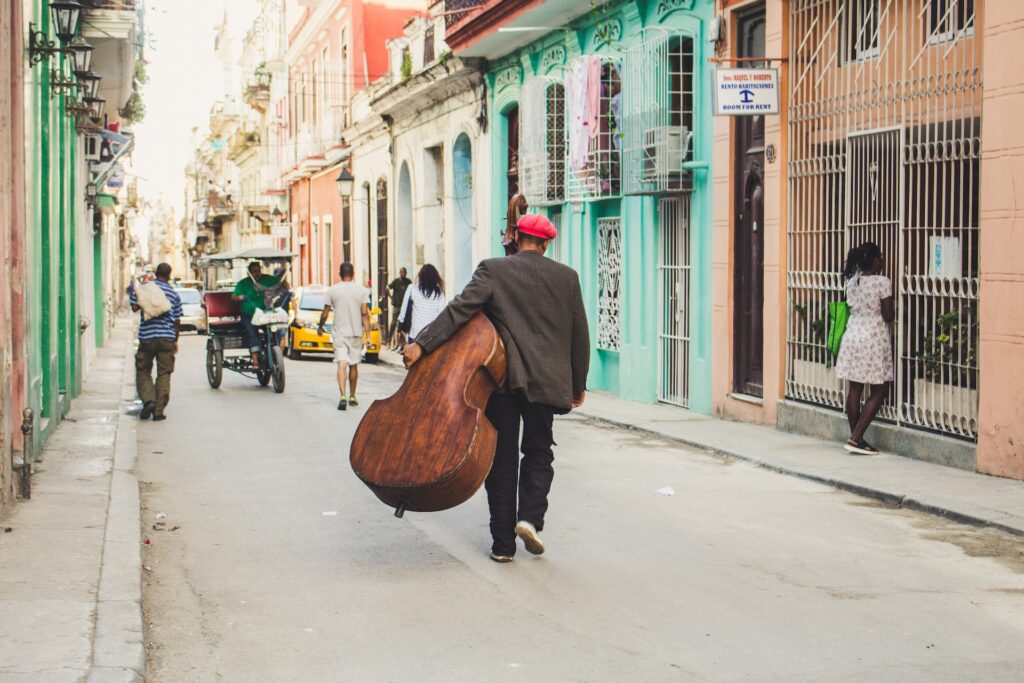 Imagen de calle en Cuba
